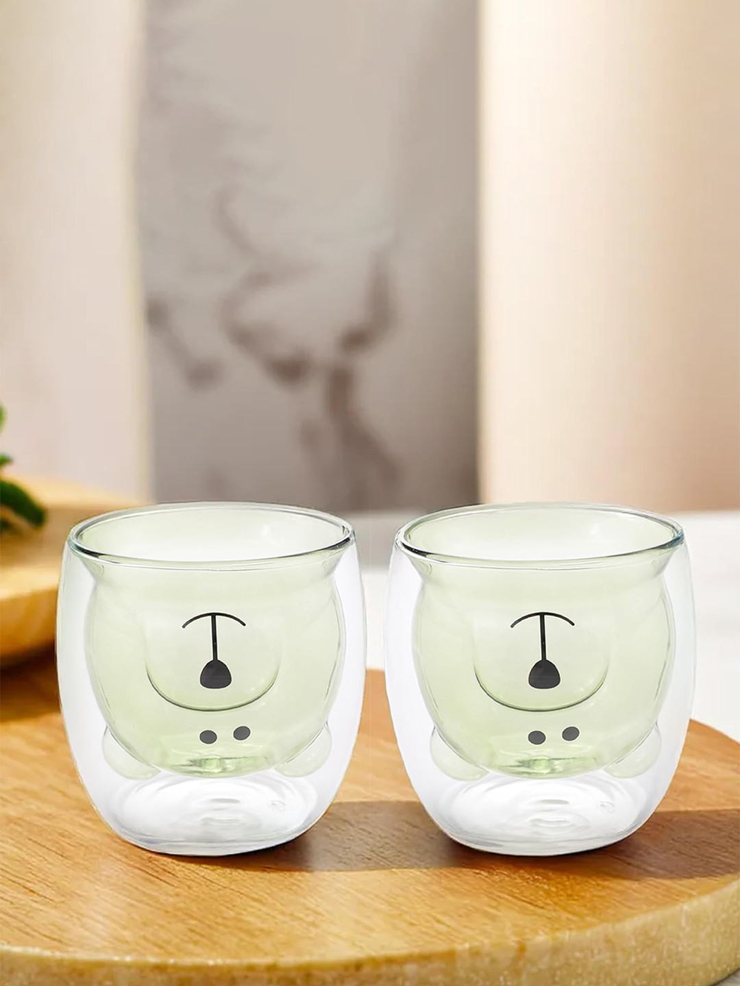 The Better Home 2 Pieces Double Wall Drinking Glasses - 250ml