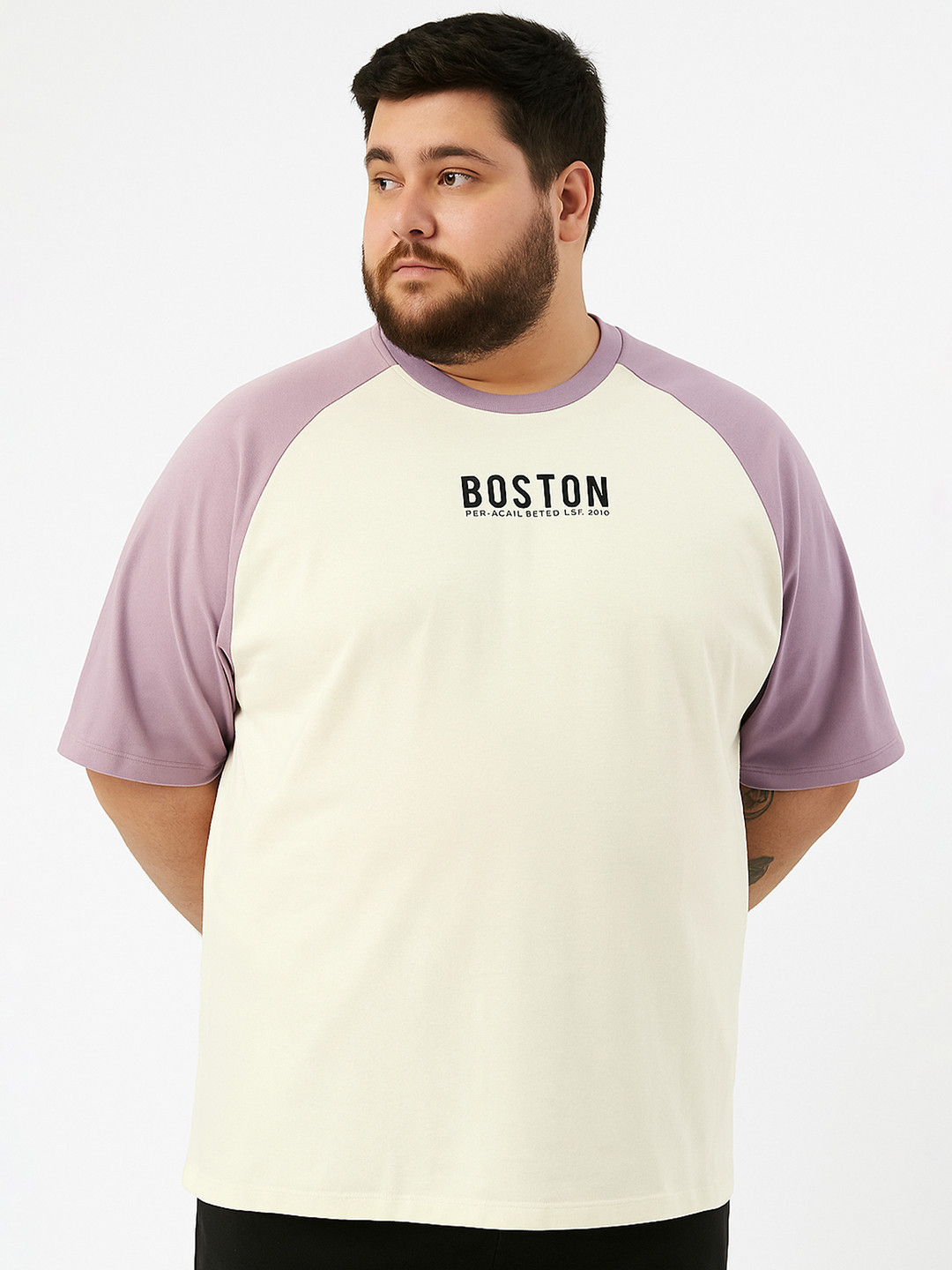 Maniac Raglan Sleeves Oversized Cotton T-Shirt