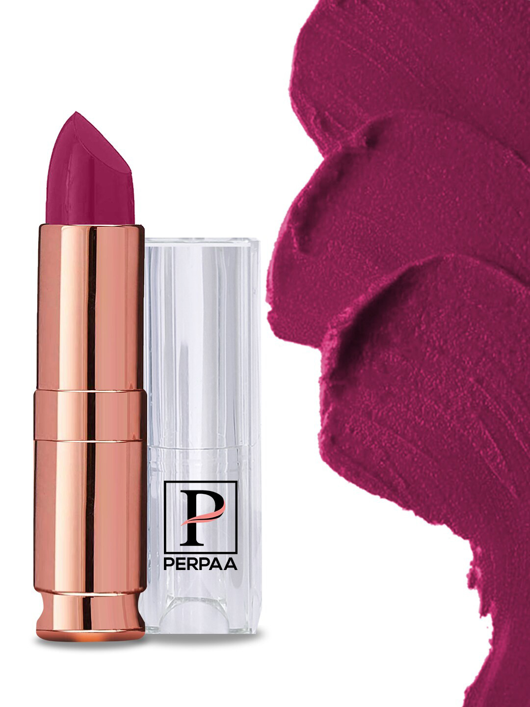 PERPAA Antique Velvet Matte Lipstick with Shea Butter & Vitamin E - Cherry Red 52