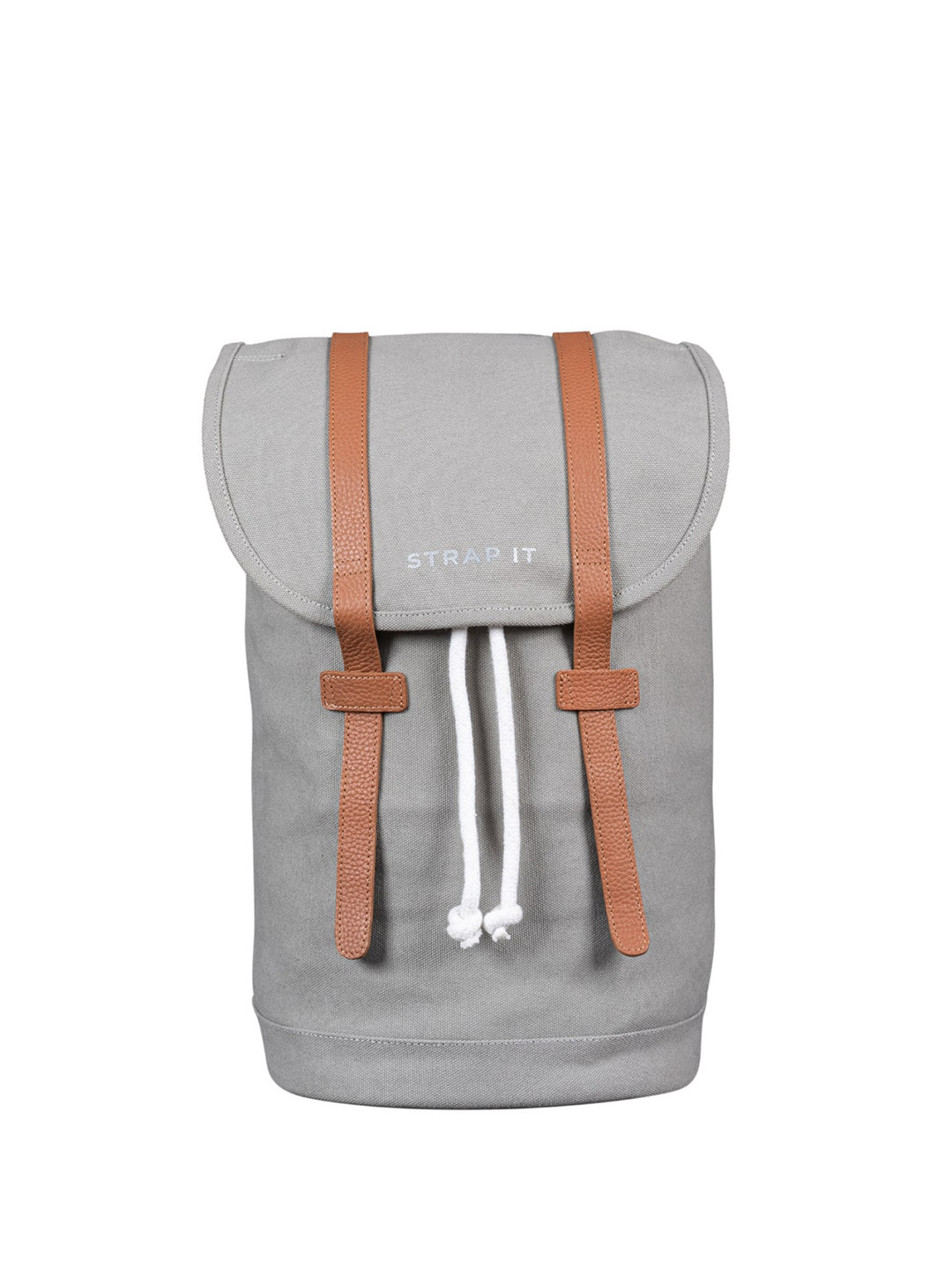 STRAP IT Unisex Contrast Detail 14 Inch Laptop Backpack with Reflective Strip