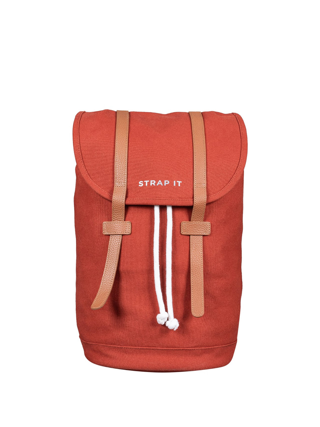 STRAP IT Unisex Contrast Detail Up to 14 inch Laptop Backpack with Reflective Strip