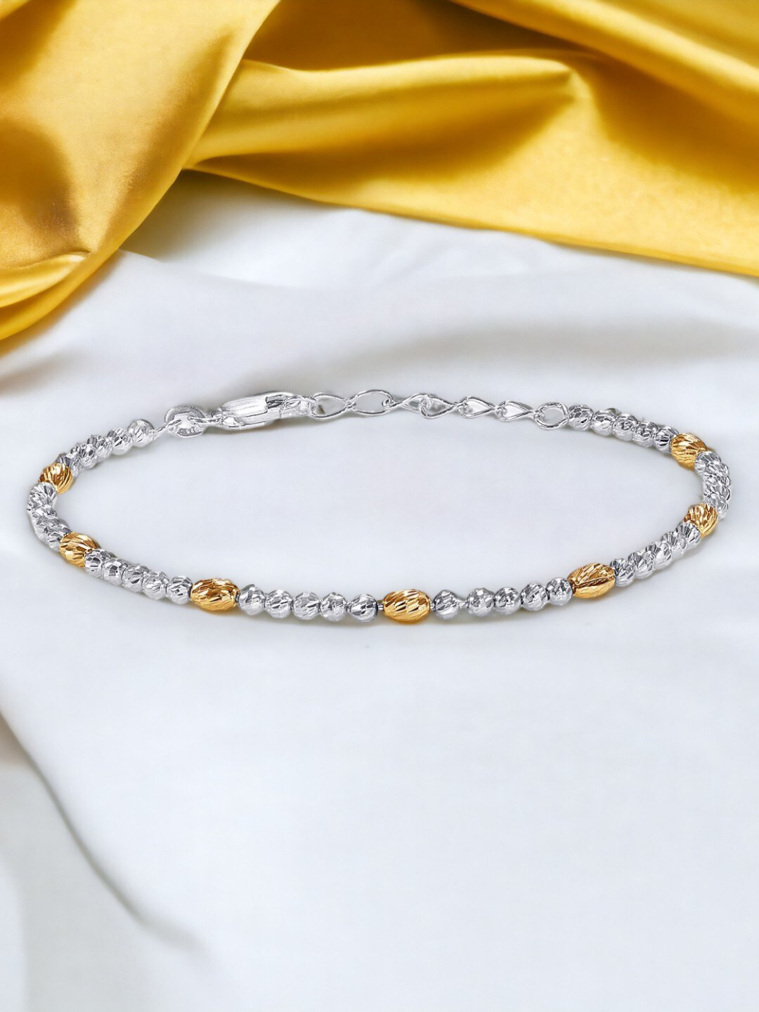 Taraash 925 Sterling Silver Link Bracelet