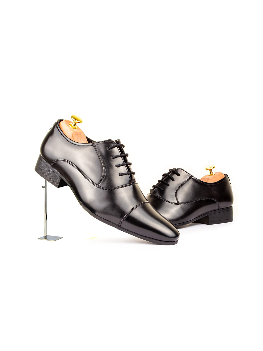 Cliff Fjord The Opulent Men Square Toe Lace Up Formal Derbys