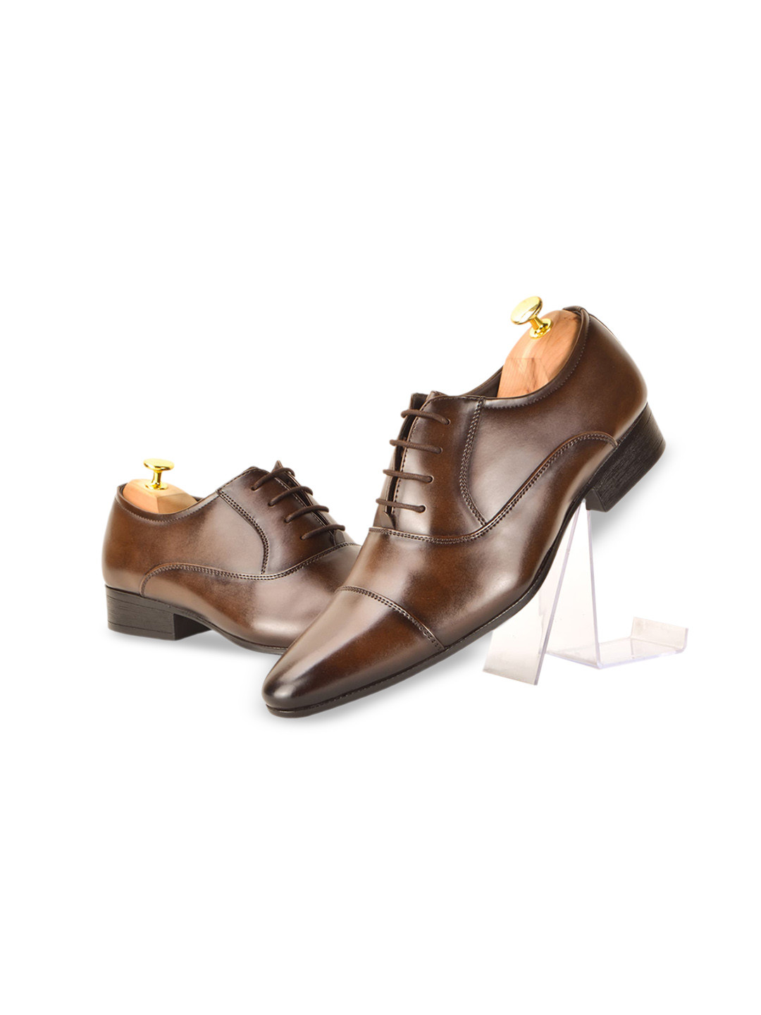 Cliff Fjord The Opulent Men Square Toe Lace Up Formal Derbys