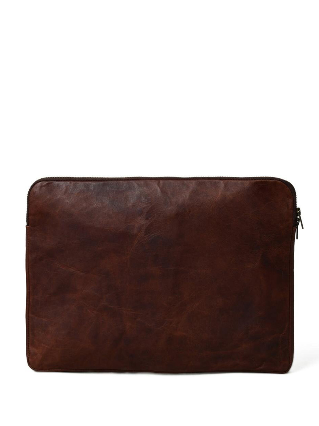 MaheTri Unisex Zento Laptop Sleeve - Dark Brown