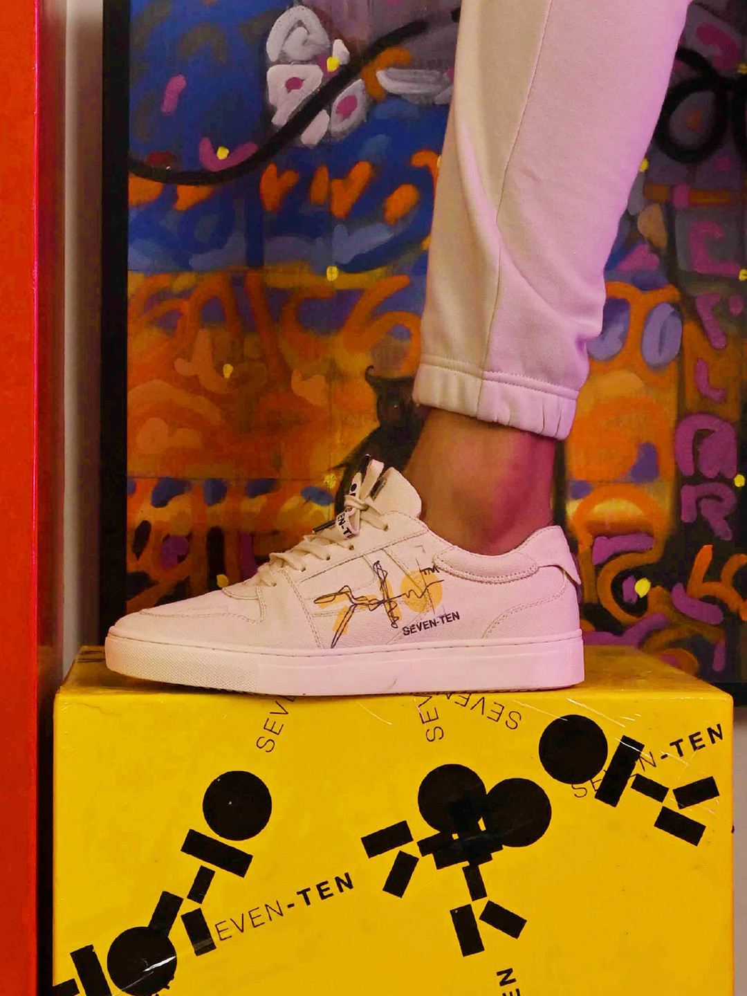 7-10 Men Textured Canvas Sneakers