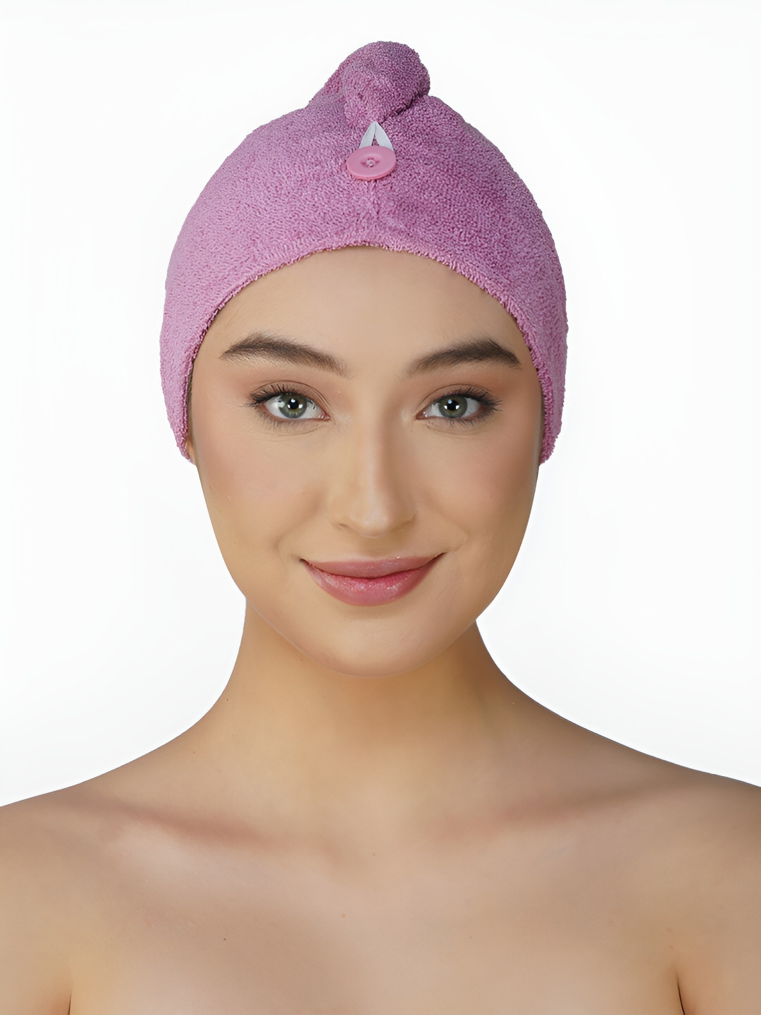 RANGOLI Bamboo Purple 600 GSM Hair Wrap Towel