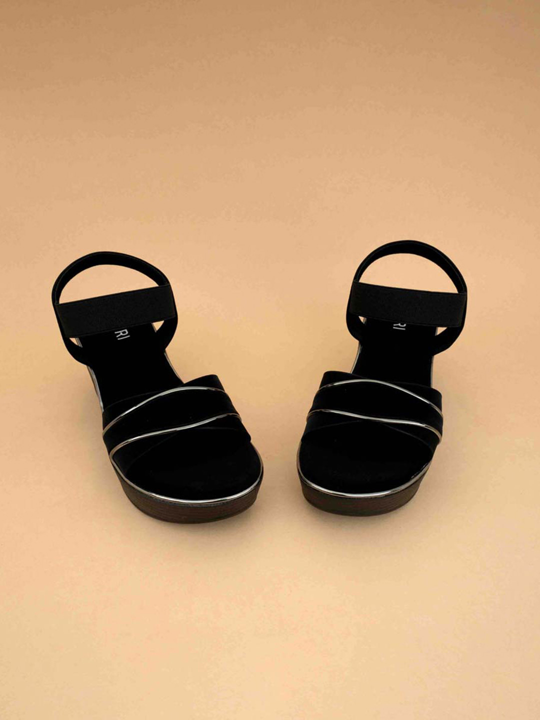 Ozuri Open Toe Wedge Heel Sandals
