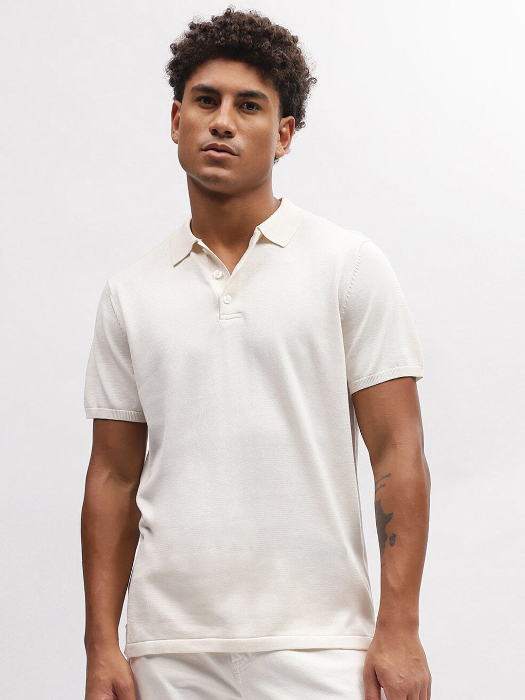 Bruun & Stengade Short Sleeves Polo Collar T-shirt
