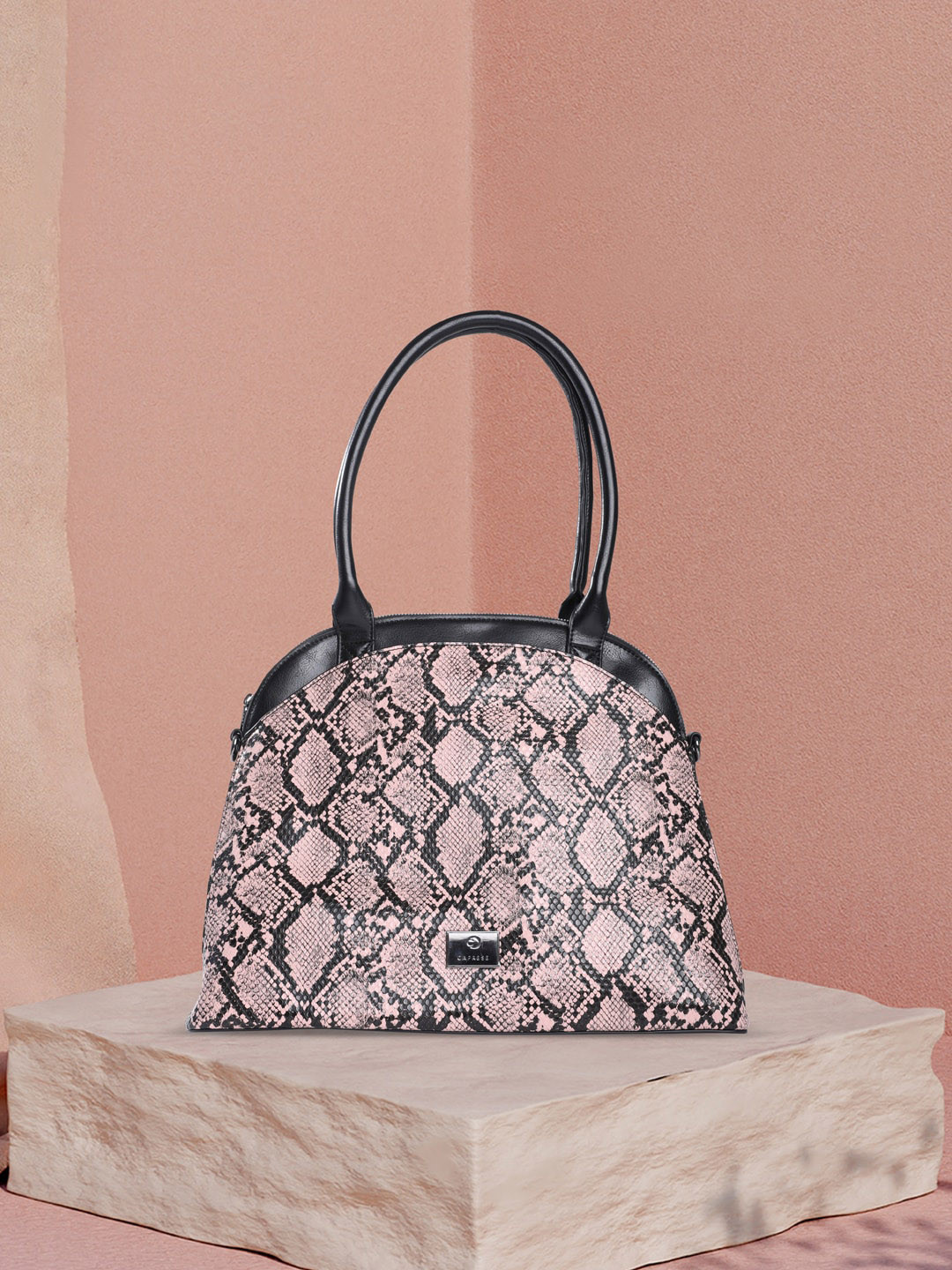 Caprese Saylor Women Pink Large Satchel Bag