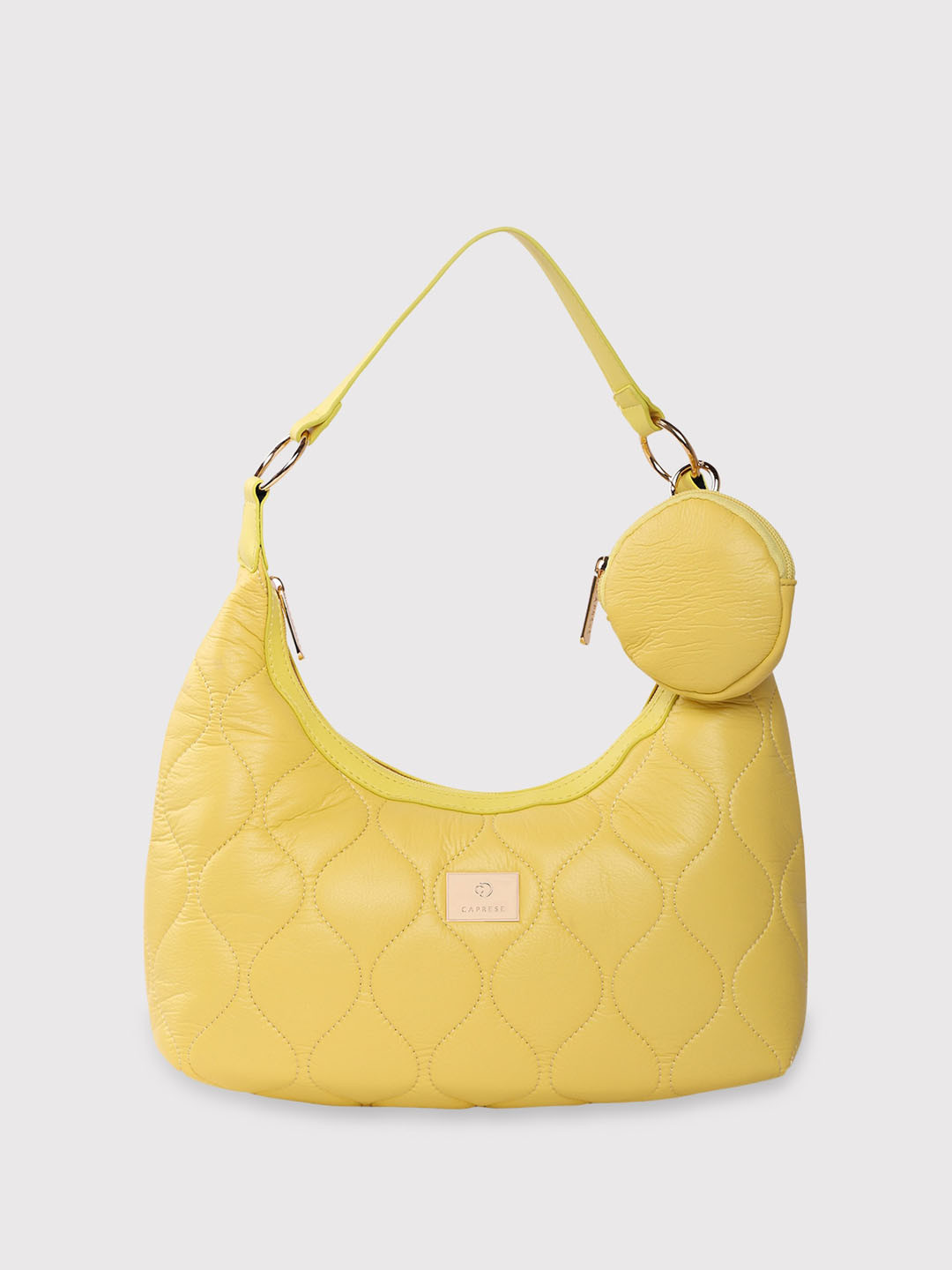 Caprese Briar Women Yellow Medium Hobo Bag