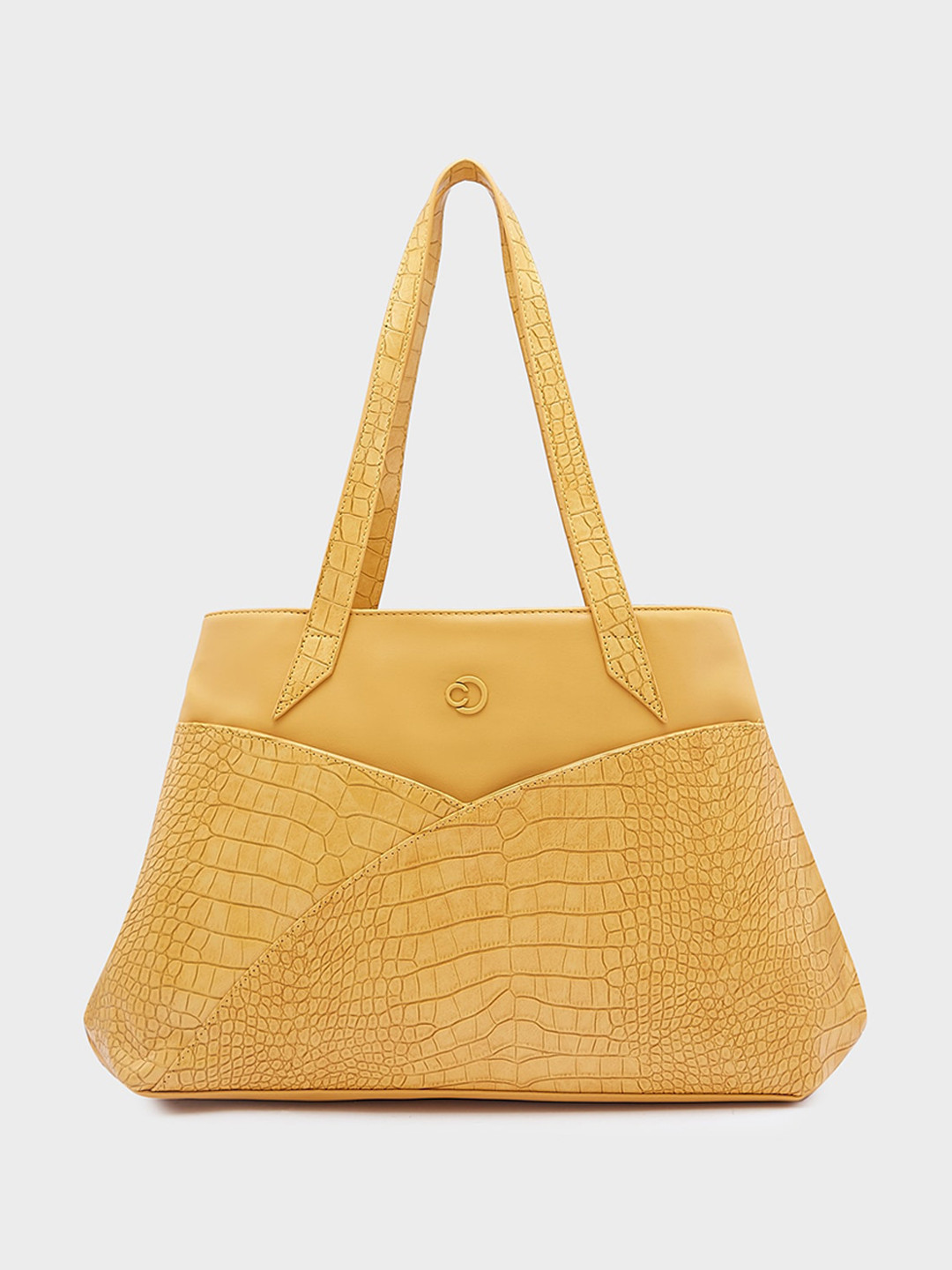 Caprese Cabo Women Ochre Large Tote Bag