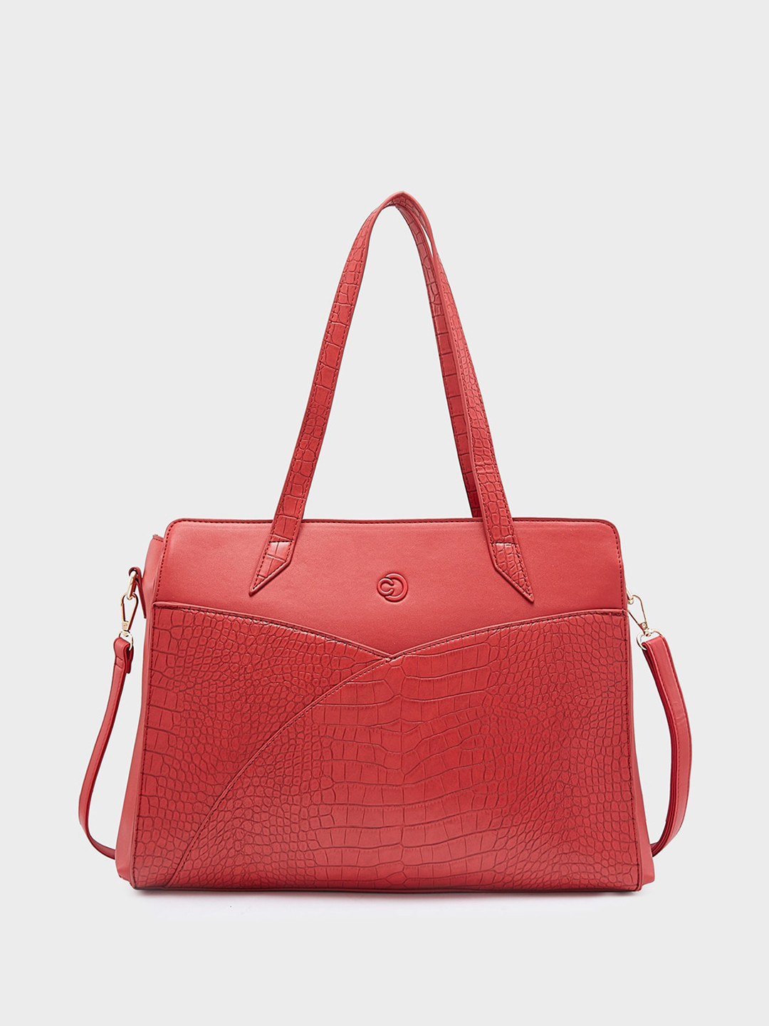 Caprese Cabo Women Red Large Satchel Bag