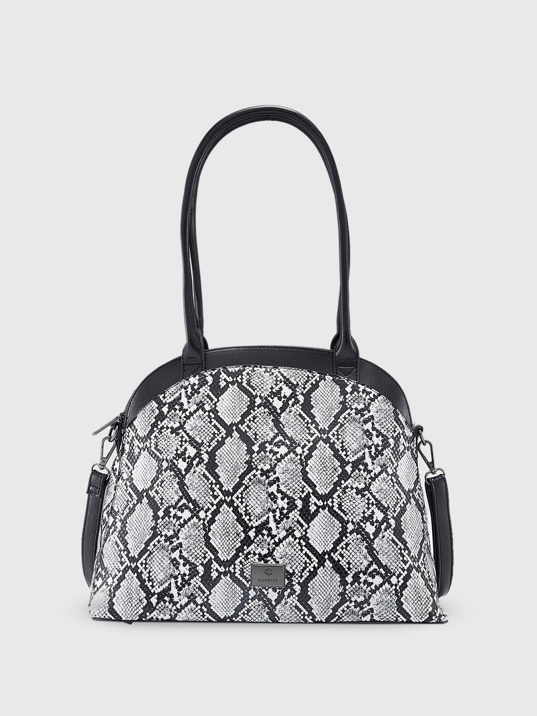 Caprese Animal Textured Structured Handheld Bag