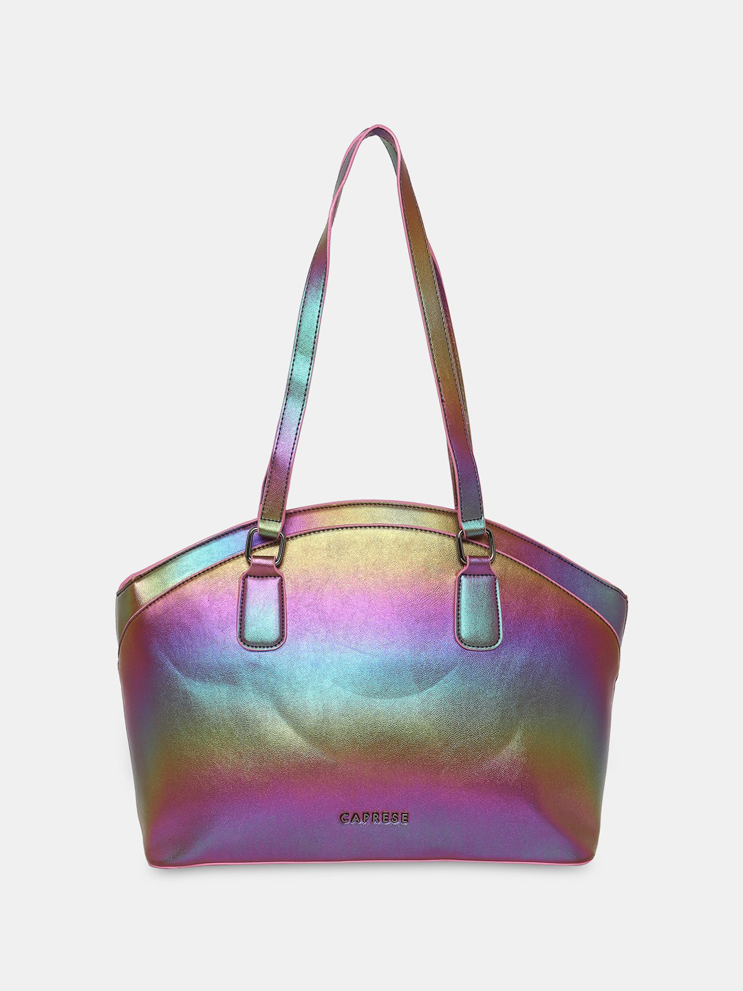 Caprese Iris Women Blue Medium Tote Bag