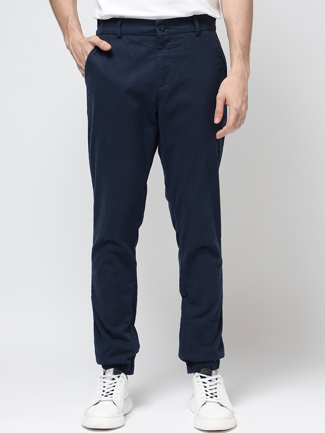 RARE RABBIT Men Zade Regular Fit Joggers Trouser