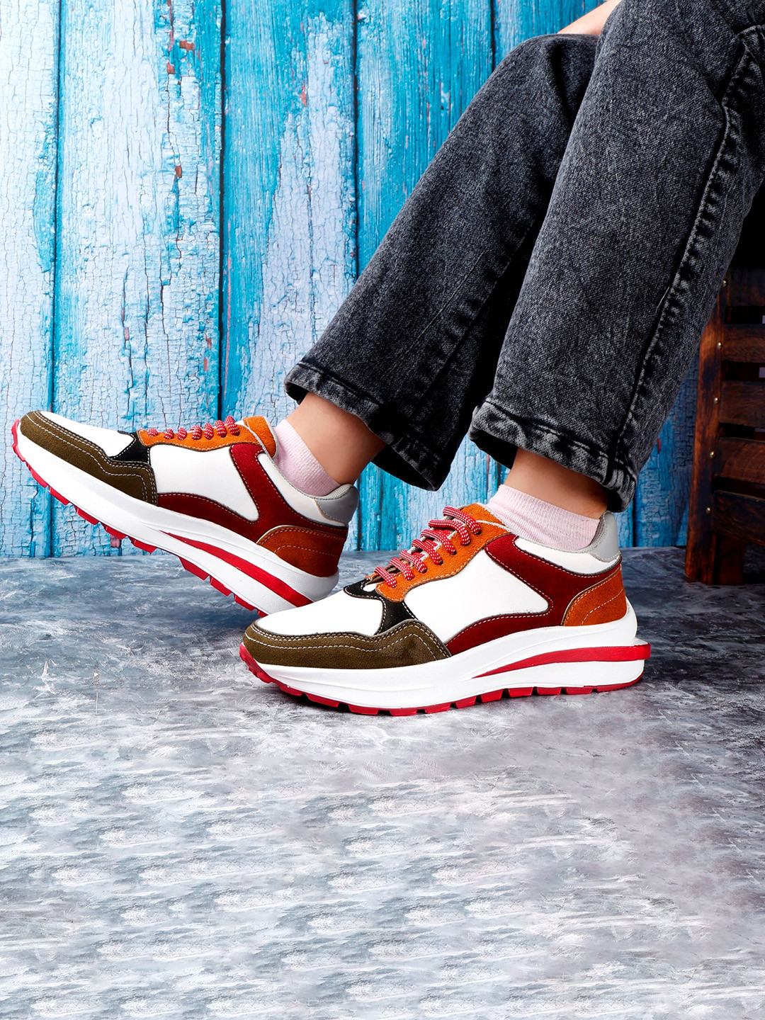 Bxxy Women New Arivla Colourblocked Sneakers