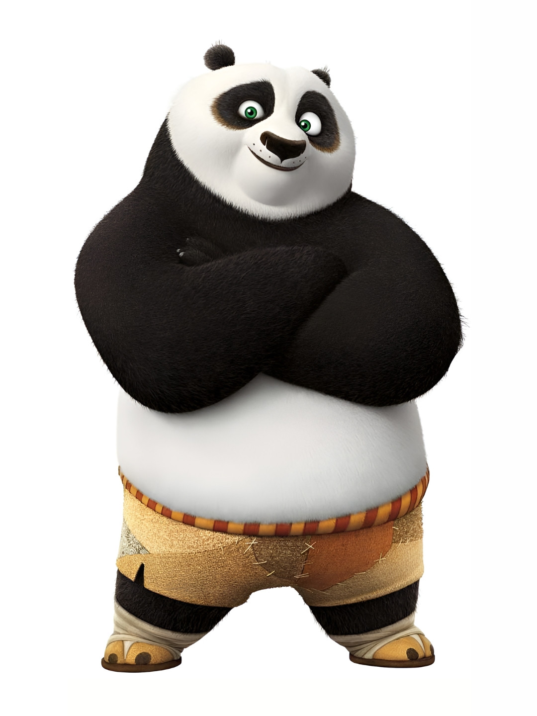 Wallpics White & Black Panda Printed Waterproof Wall Poster