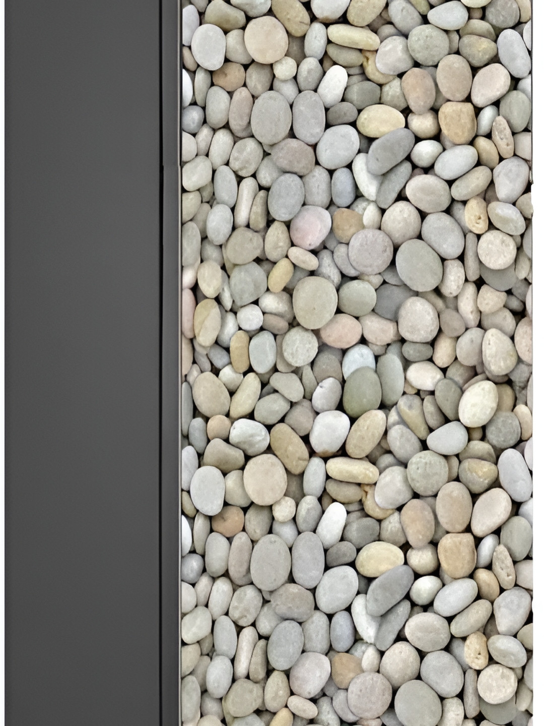 Wallpics Beige Abstract Self Adhesive Water Resistant Fridge Sticker