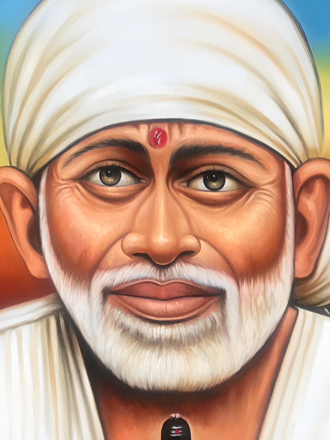 Wallpics Off White & Beige Printed Waterproof Wall Sticker