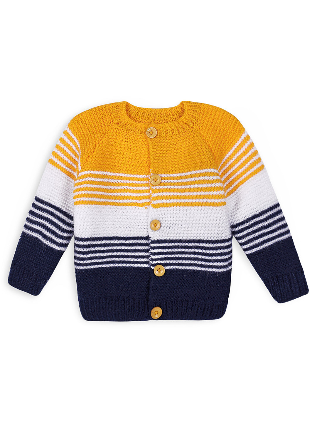 WINDROP SOLUTIONS Kids Striped Cardigan Sweater