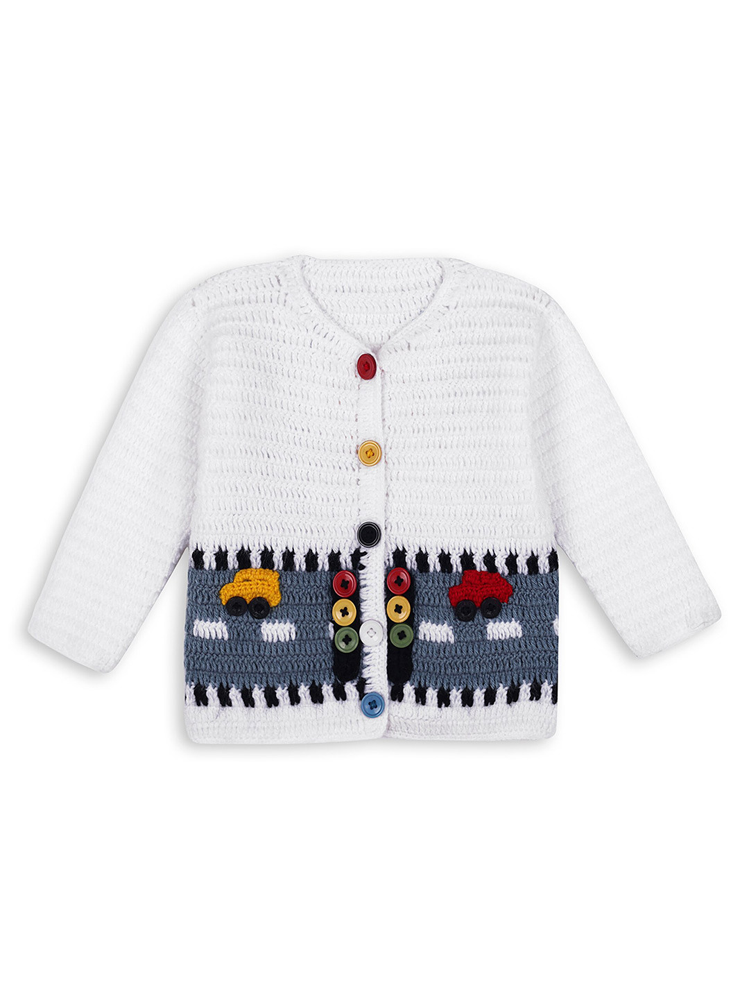 WINDROP SOLUTIONS Infant Kids Quirky Cardigan Sweater