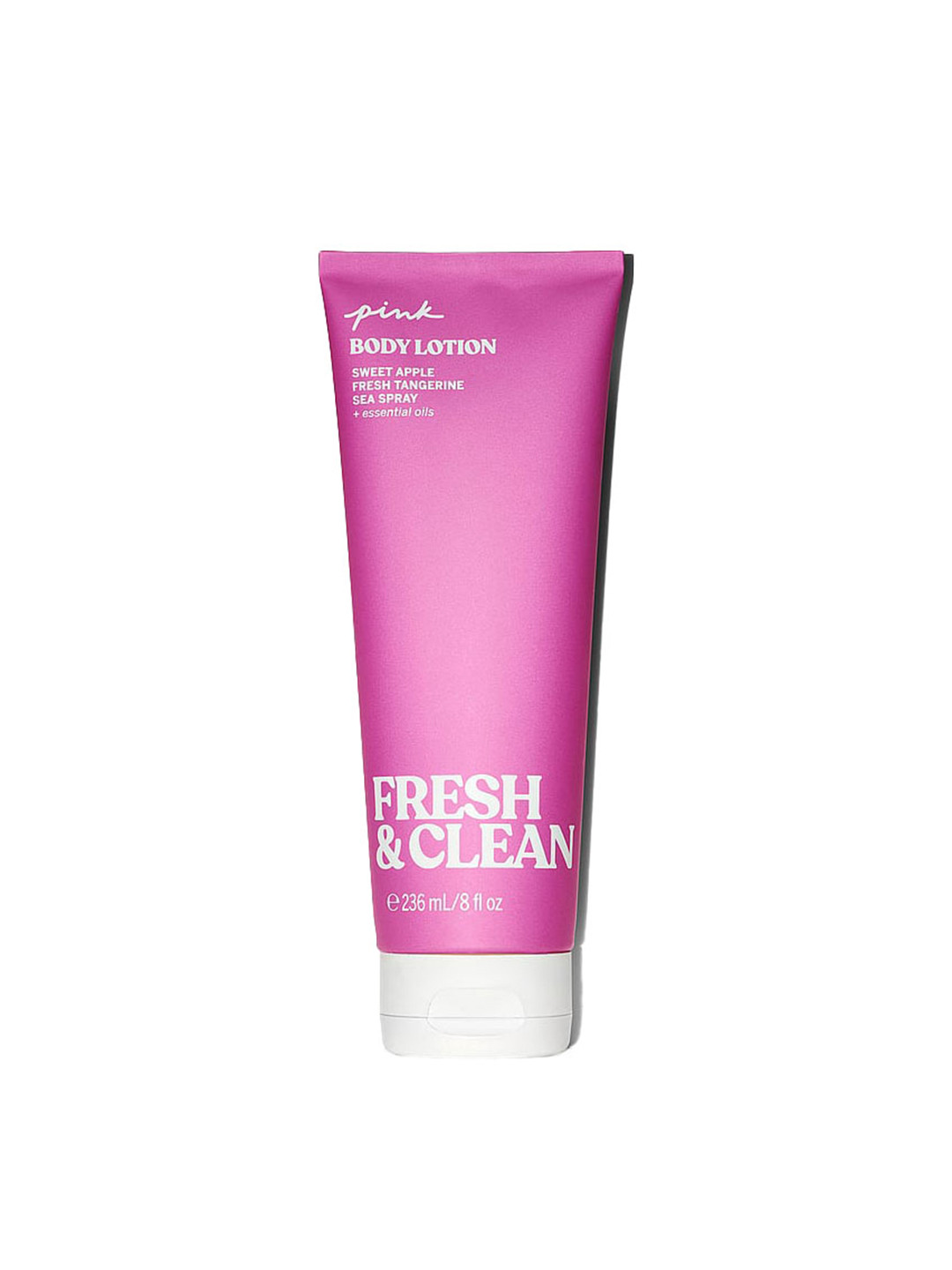 Victoria's Secret Fresh & Clean Pink Body Lotion With Sweet Apple & Fresh Tangerine- 236ml
