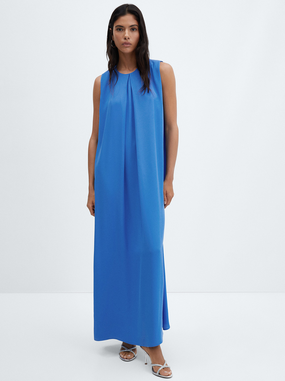 MANGO LINDA2-A Pleated Maxi Dress