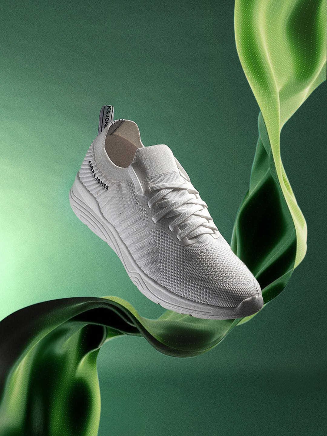 Jack & Jones Men JFWONLUS24 TRIVAGO Textured Slip-On Sneakers