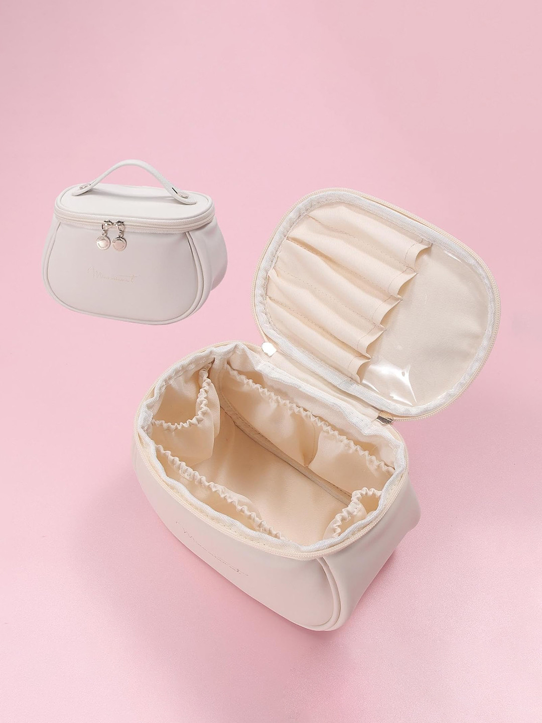 Awestuffs Printed Retro Cosmetic Pouch Travel Accessory