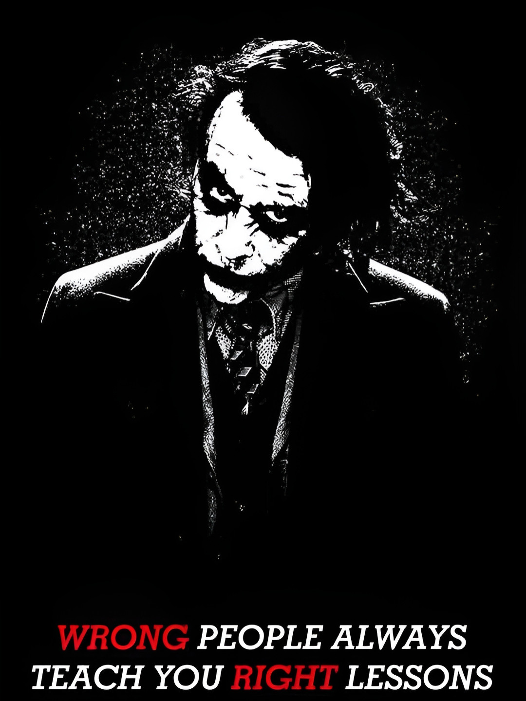 Wallpics Black & White Printed High Quality Fully Waterproof Vinyl Sticker Poster