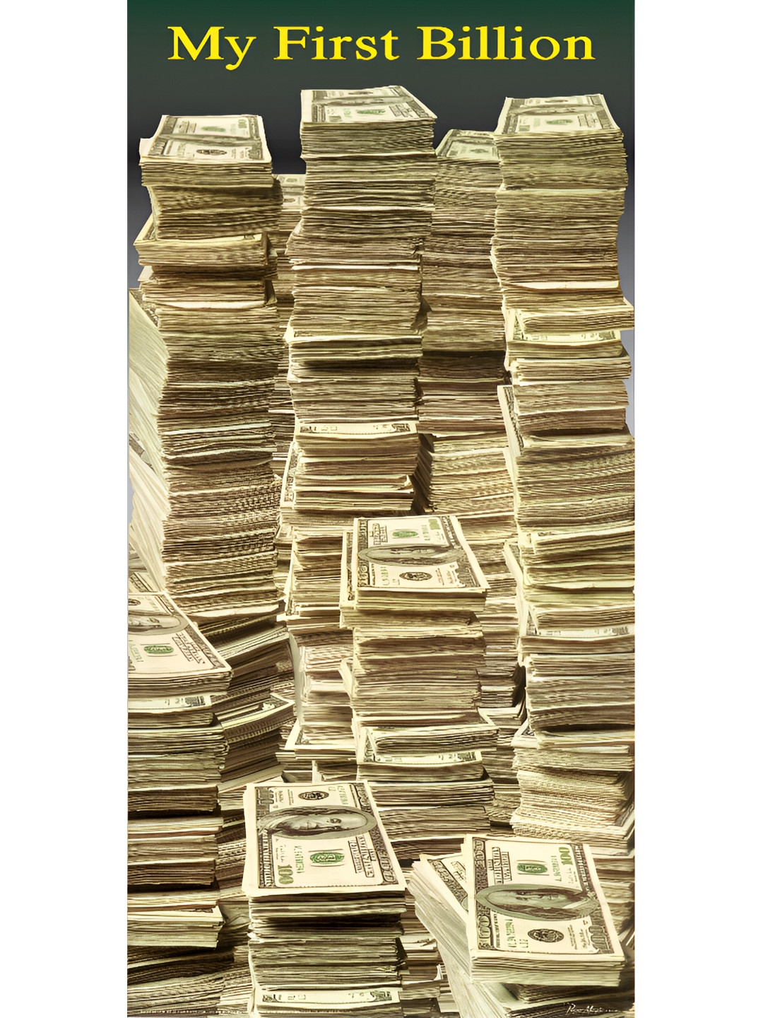 Wallpics Black & White Money Wall Poster