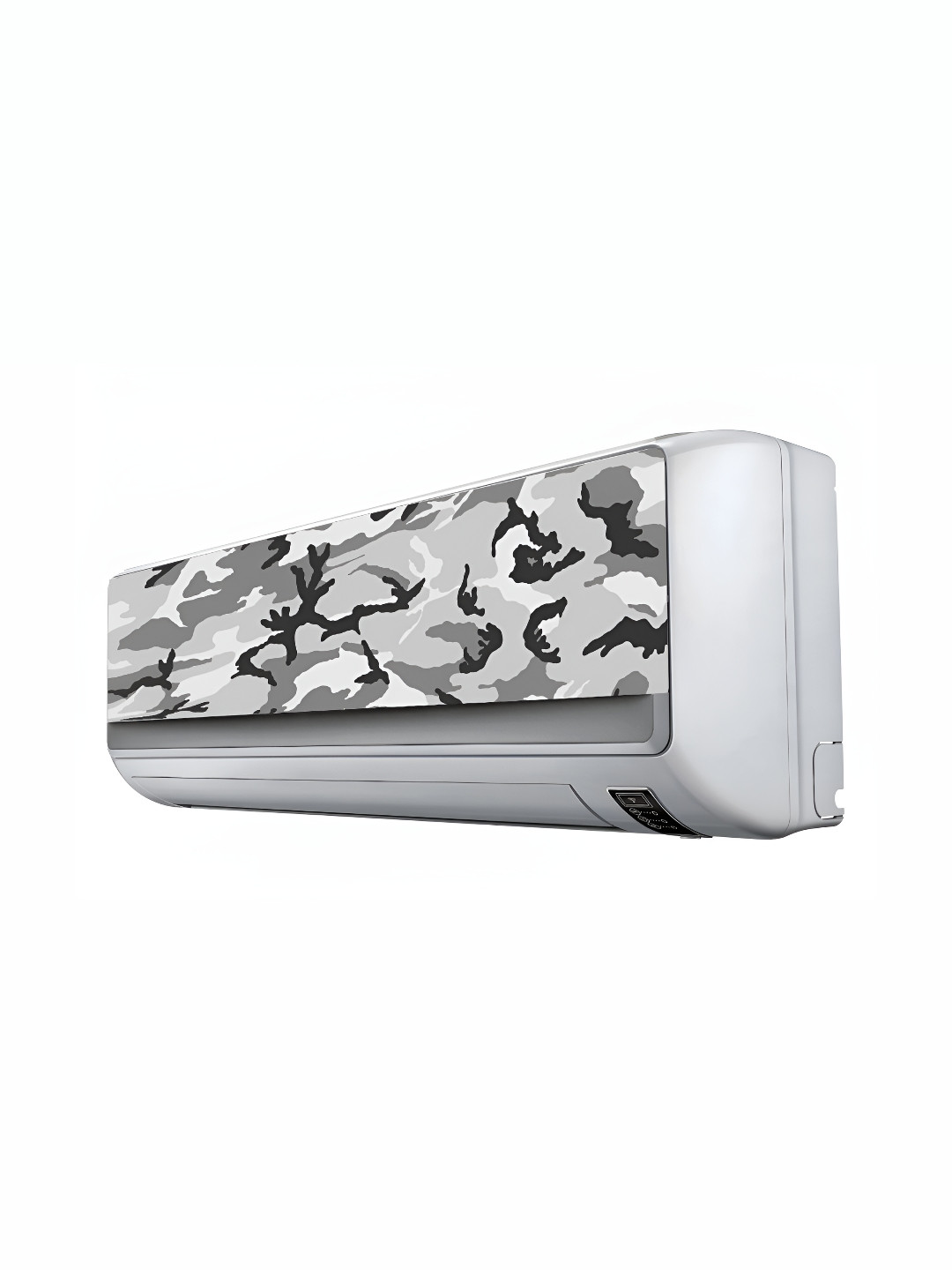 Wallpics Grey & Black Printed High Quality Waterproof Sticker Poster