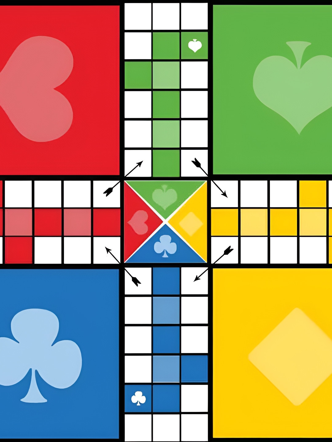 Wallpics Blue & Red Abstrat Wall Poster