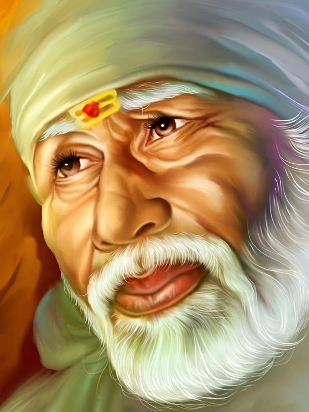 Wallpics White & Blue Printed Self Adhesive Wall Poster