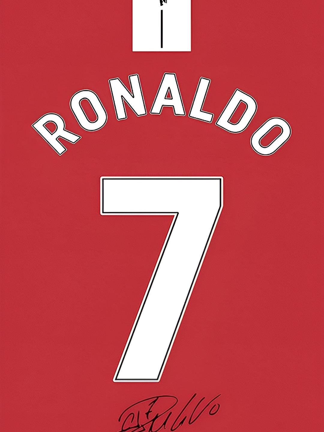 Wallpics Red & White Other Wall Poster