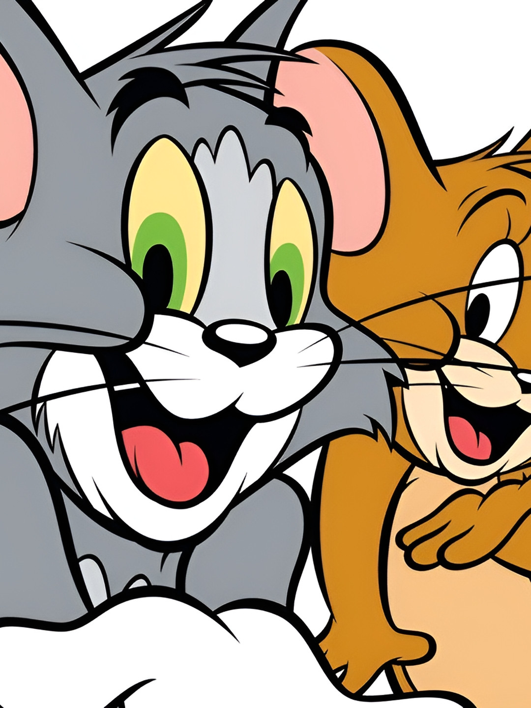 Wallpics Grey & Mustard Cartoon Characters Wall Poster