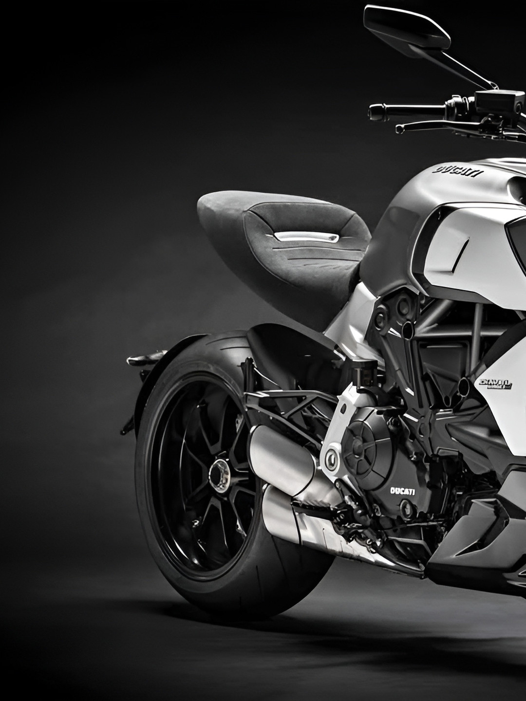 Wallpics Black & White Abstract Wall Poster