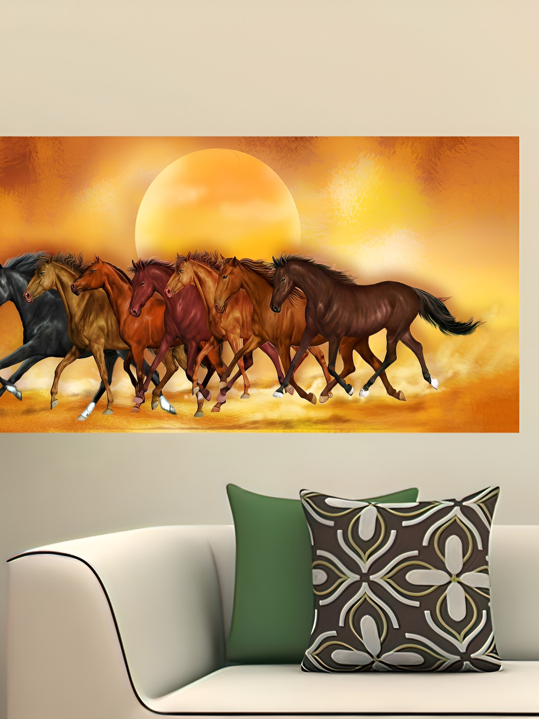 Wallpics Brown & Black Animals Wall Poster