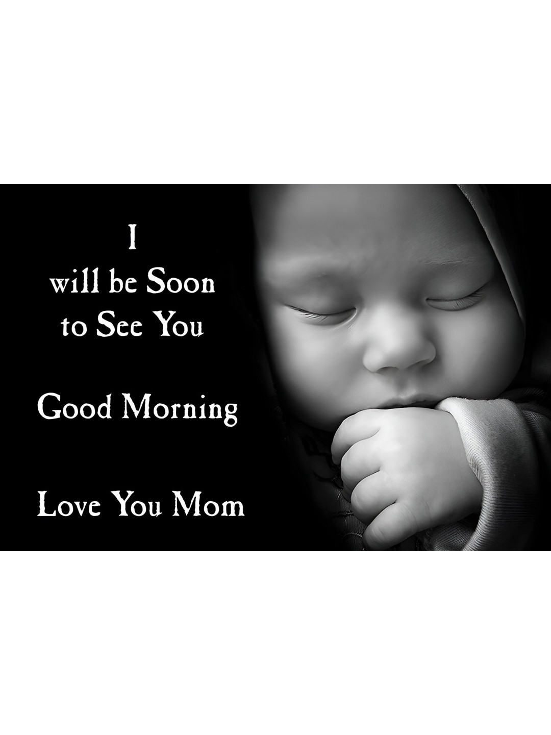 Wallpics Black & White Wall Poster