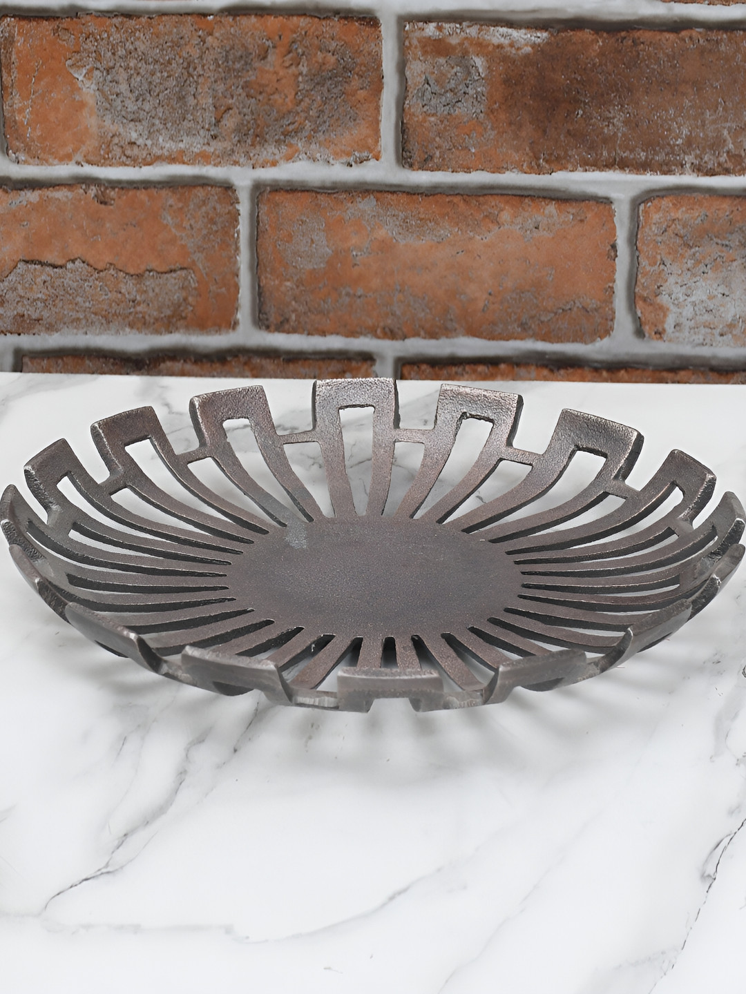 Maison Modern Bronze Circlet Round Decor Tray