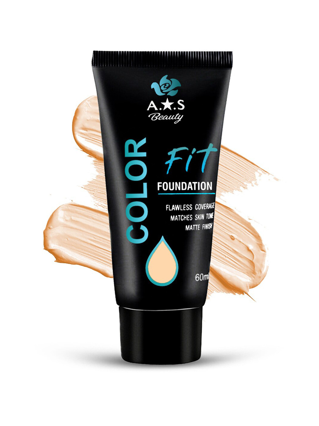 Adbeni Color Fit Water Resistant Matte Foundation - 60ml - Shade 01