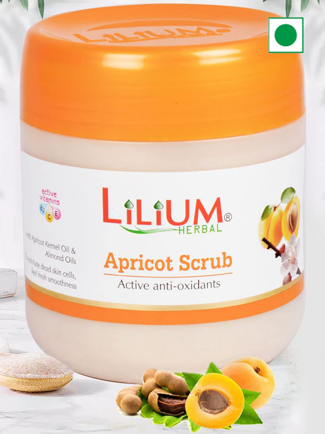 Lilium Apricot Face Scrub For Smooth Complexion - 500ml
