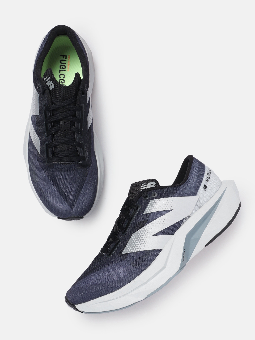 Buy New Balance Men Woven Design REBEL Running Shoes Sports Shoes for Men 28484526 Myntra