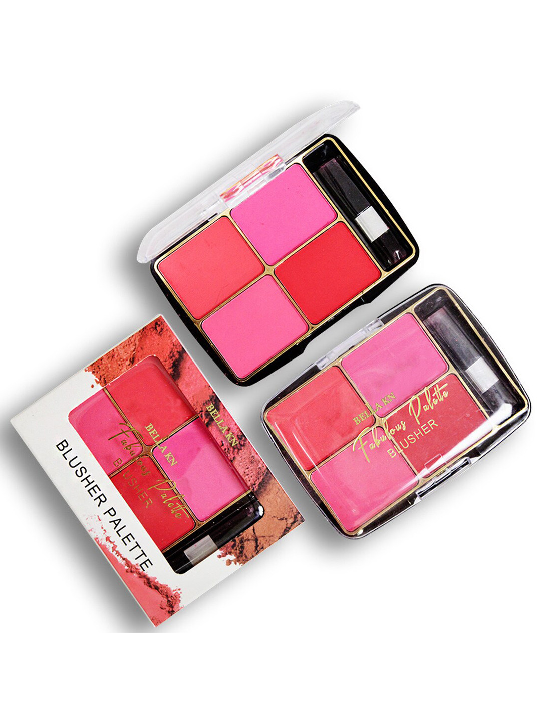 Adbeni Fabulous Blusher Palette Matte Natural Glow For Pretty Cheeks -14gm -Shade-02