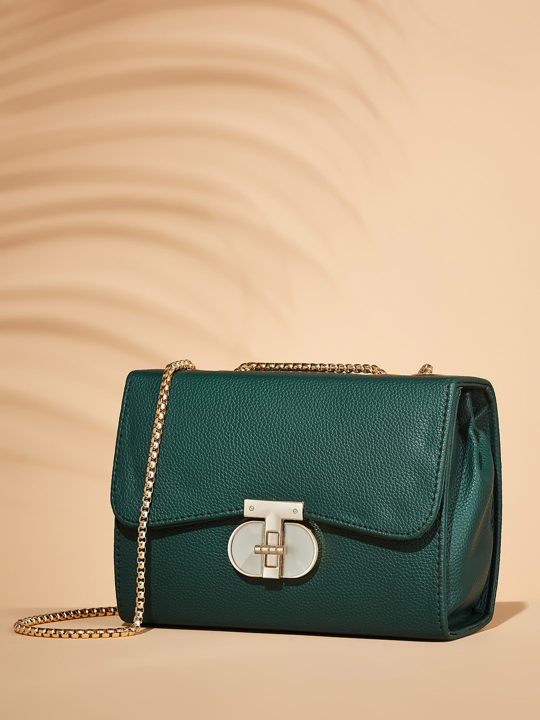 FARGO Textured Water Resistant Structured Sling Bag