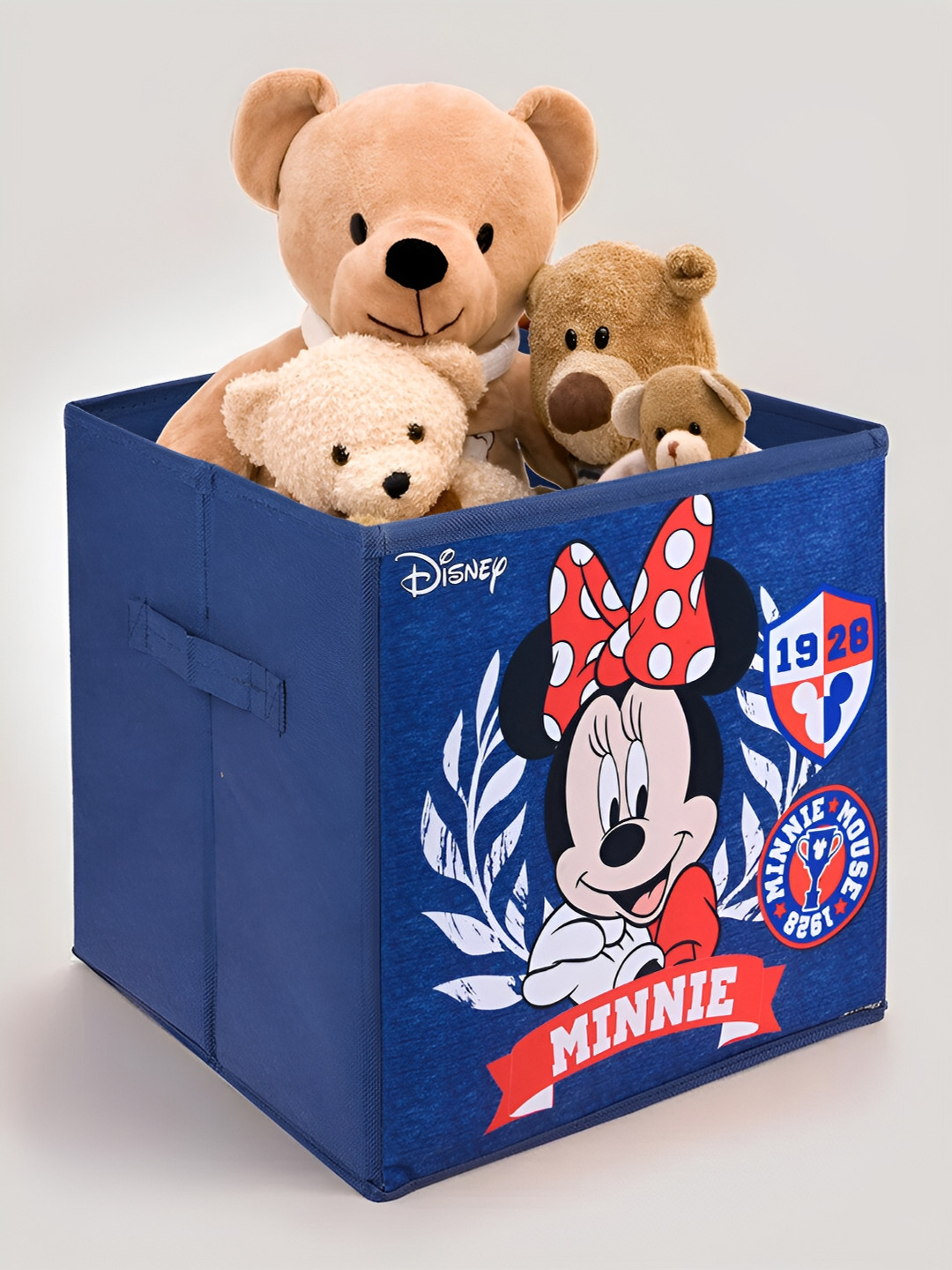 Kuber Industries Red & Navy Blue Disney Printed Multi-Utility Organisers 33 Ltr
