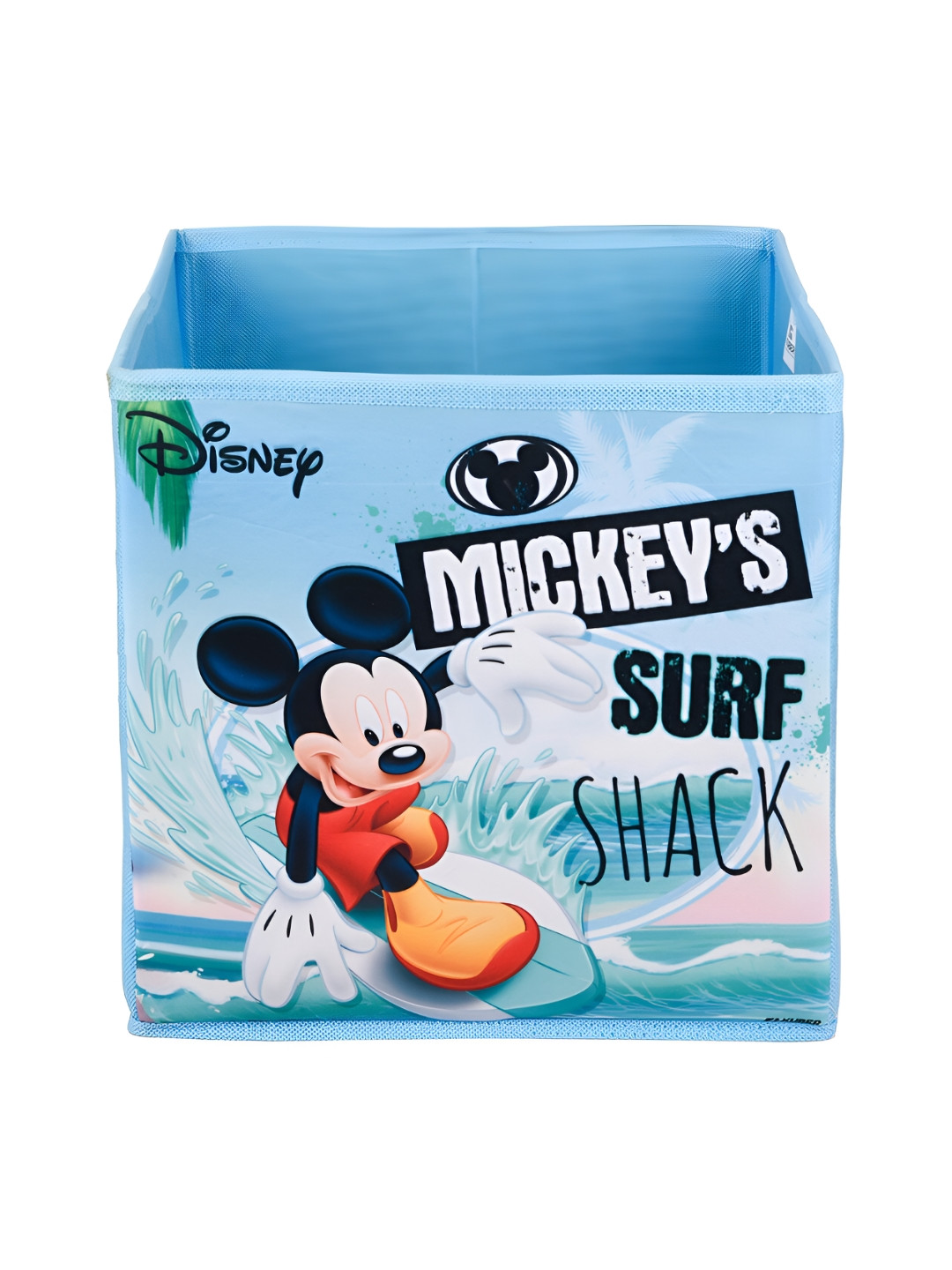 Kuber Industries Blue & White 5 Pieces Disney Printed Multi-Utility Organisers 33 Ltr