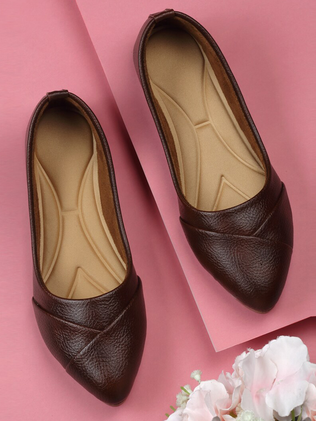 sneakers villa Textured Ballerinas