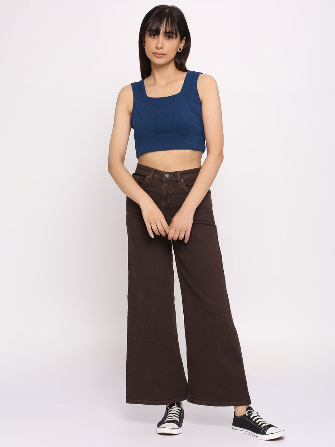 Pink Guava Round Neck Slim Fit T-shirt